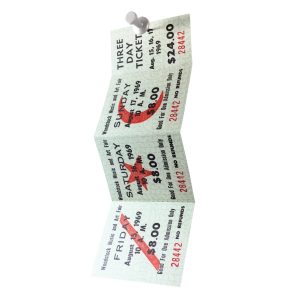 Woodstock Ticket - Miles Jaffe